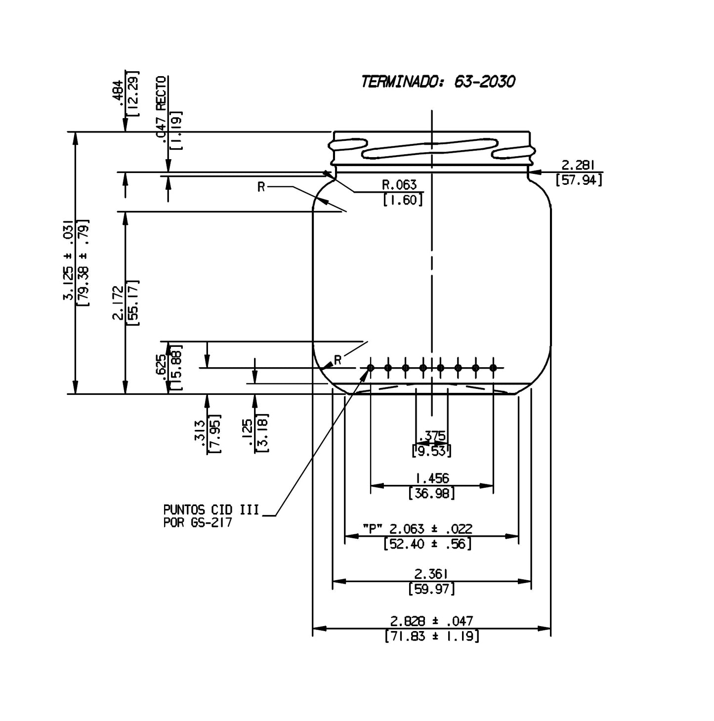 ENVASE DE VIDRIO 2670 FLINT TO x 24 UNIDADES