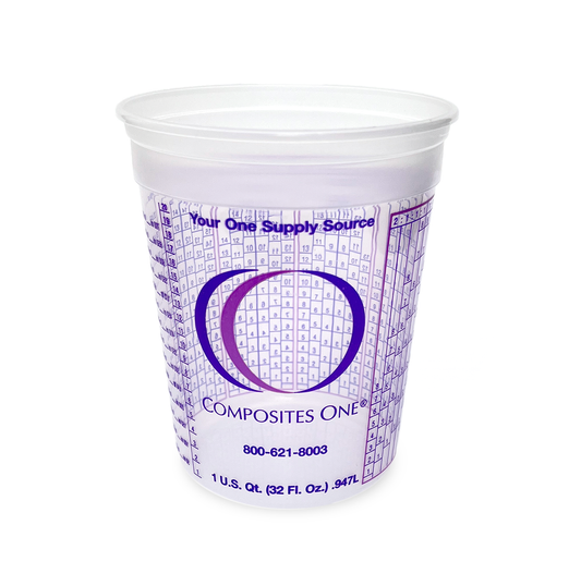 VASO MEDIDOR PARA MEZCLA DE RESINAS ARTÍSTICAS