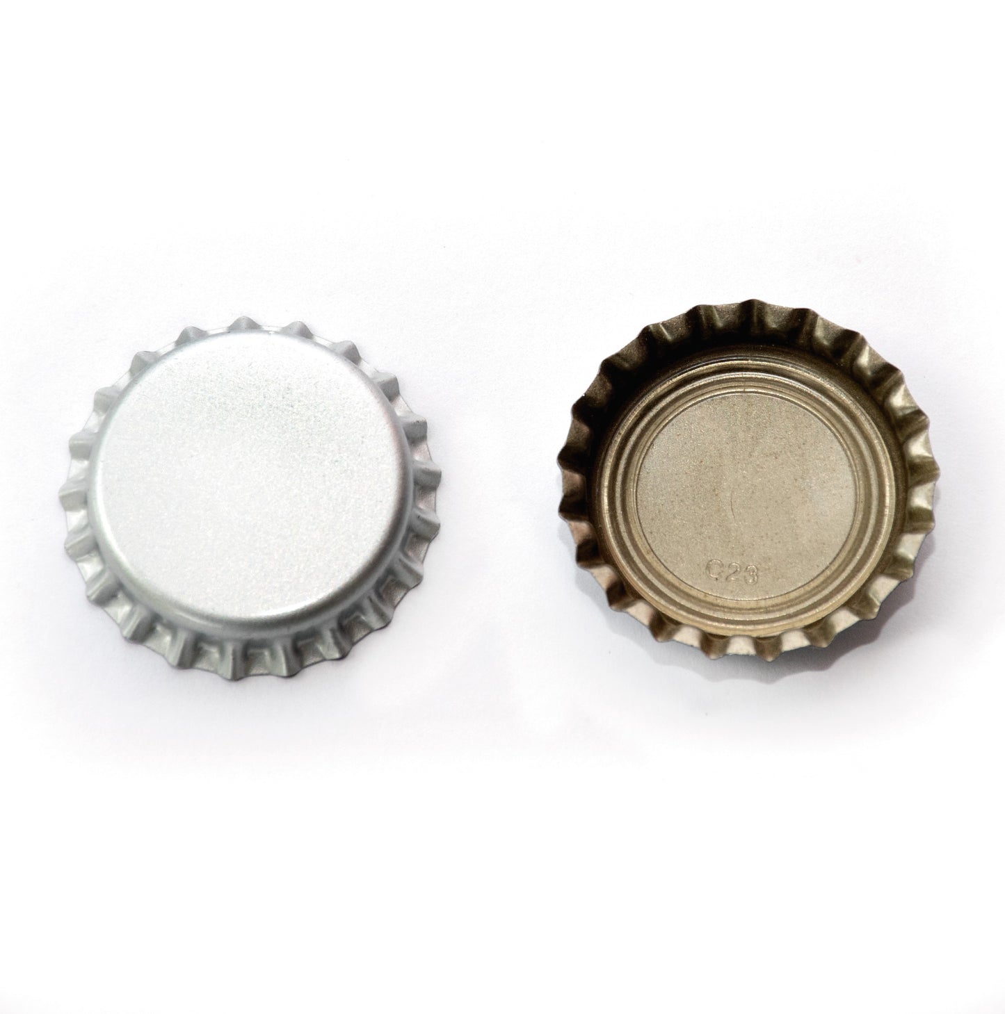 TAPA METÁLICA 26 mm CORONA X 24 UNIDADES