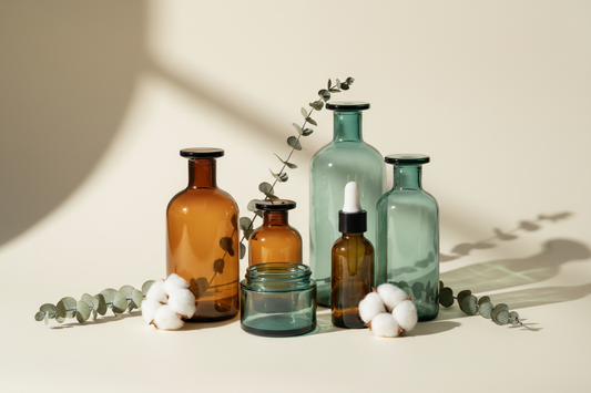 Estética Clean: Envases de vidrio para Cosmética Natural