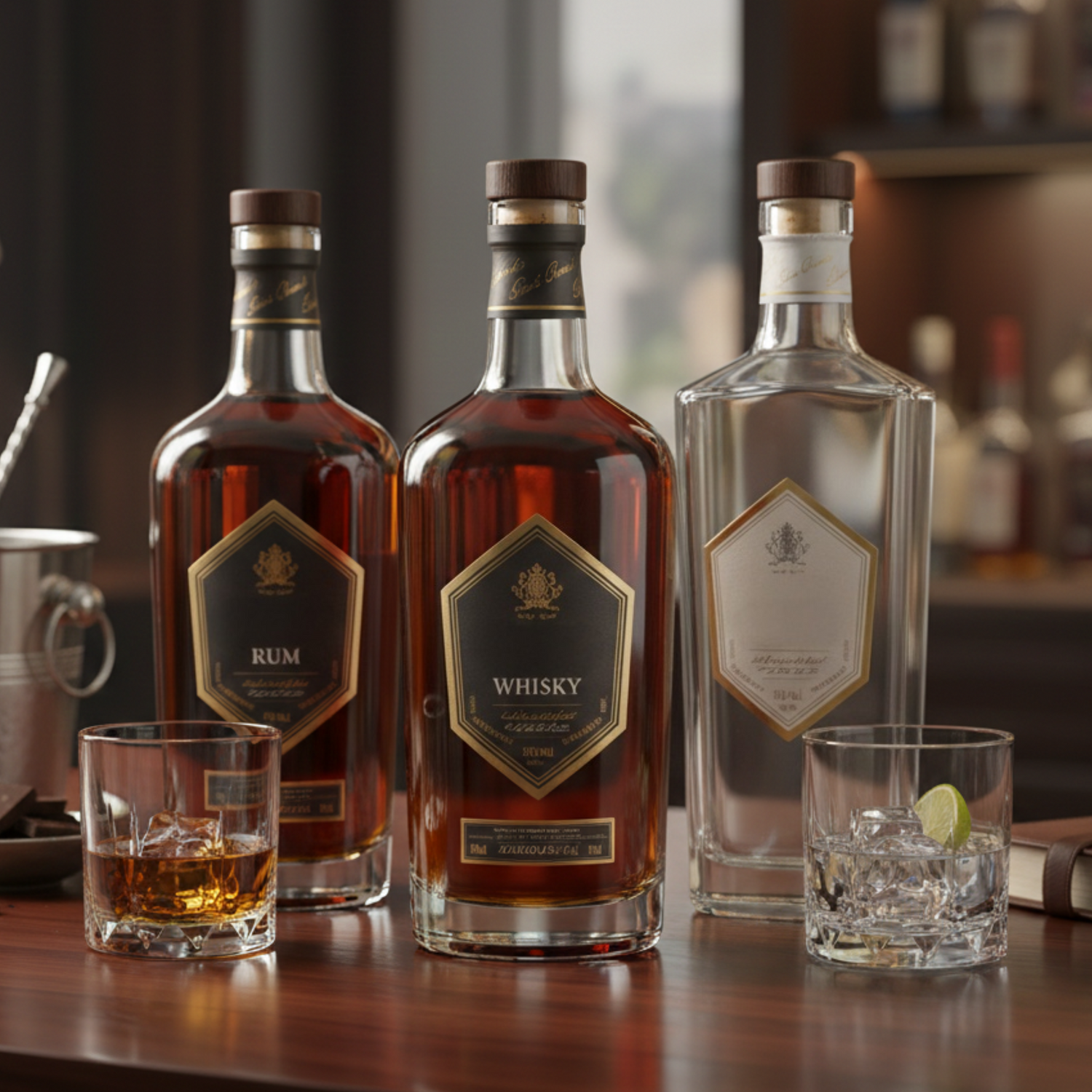 Botellas para Licores Premium