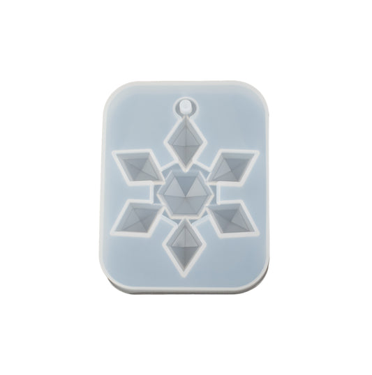 MOLDE DE SILICONA COPO DE NIEVE DIAMANTE 7X9 CMS
