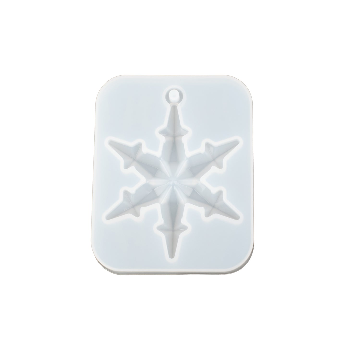 MOLDE DE SILICONA COPO DE NIEVE ESTRELLA 8X9 CMS