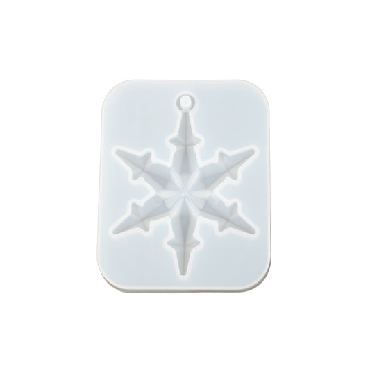MOLDE DE SILICONA COPO DE NIEVE ESTRELLA 8X9 CMS