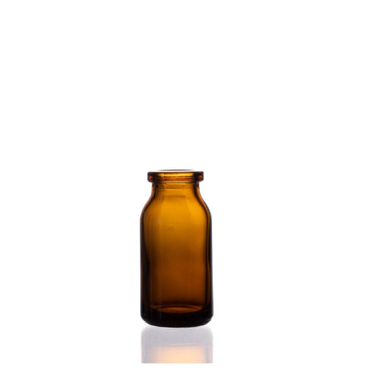 ENVASE DE VIDRIO SH10F AMBAR 10 cc AGRAFE B.20 X 195 UNIDADES