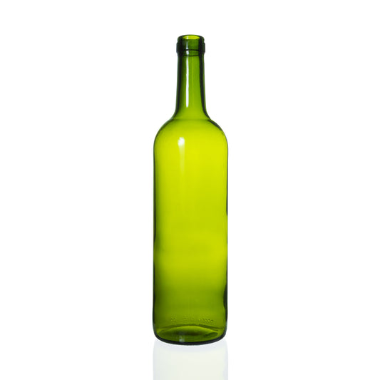 ENVASE 4561 VERDE 750 cc CORCHO B.30 x 15 UNIDADES