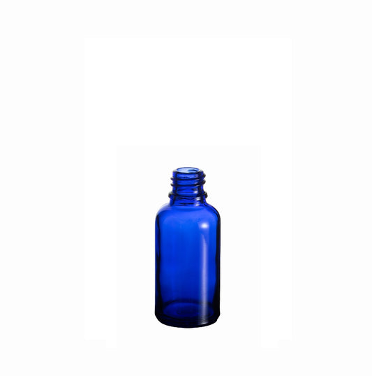 ENVASE DE VIDRIO MB30F AMBAR/AZUL 30 cc ROSCA B.18 X 110 UNIDADES