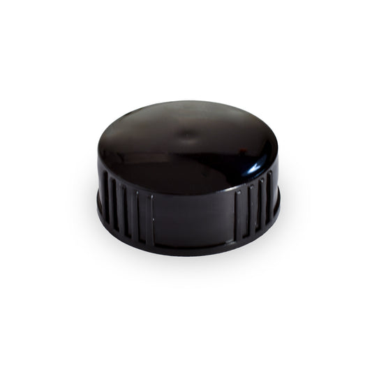 TAPA PLÁSTICA 28-400 ROSCA NEGRA x 12 UNIDADES