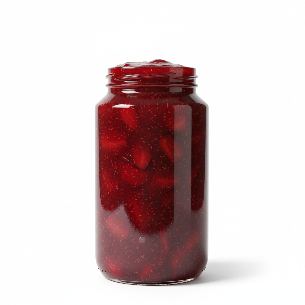 Envase con mermelada