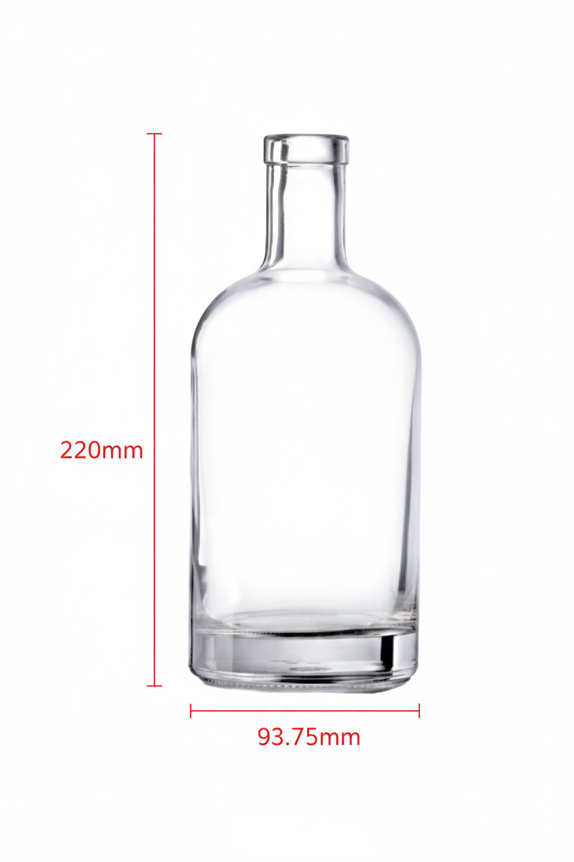 Envase Kaleido con medidas