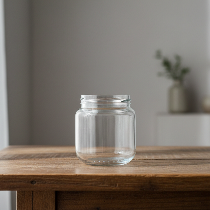 Envase lifestyle mesa rústica