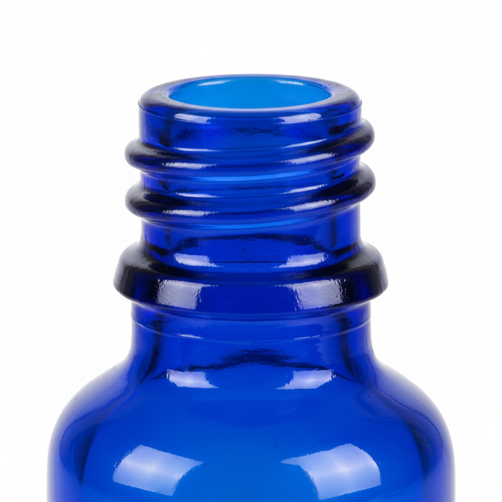 Close-up cierre rosca B.18 envase azul 30ml