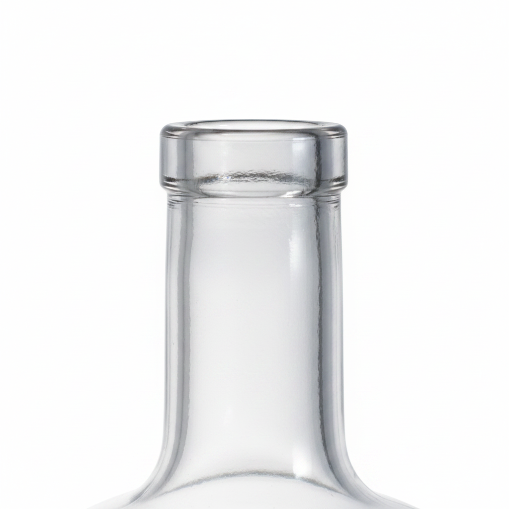 Close-up cierre corcho B.34 botella FLINT 750ml