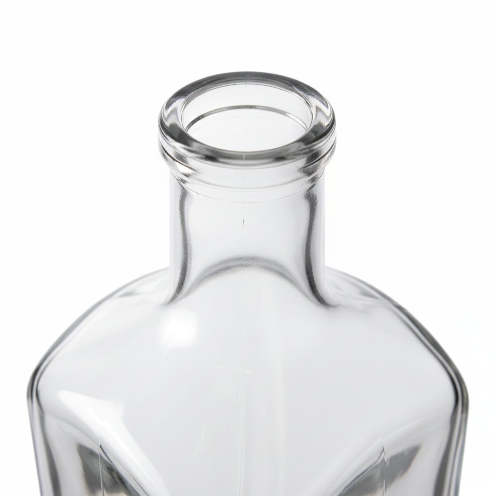 Close-up boca Corcho B.42 botella Imperial flint