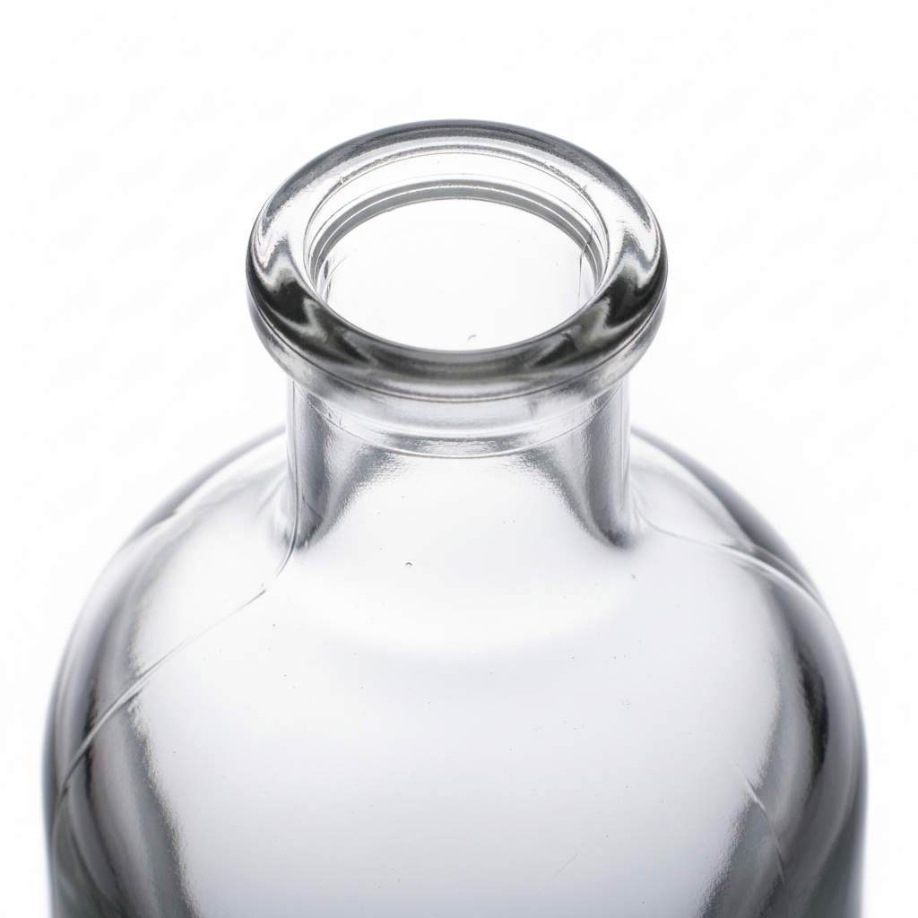 Close-up boca Corcho B.30 botella transparente 375ml